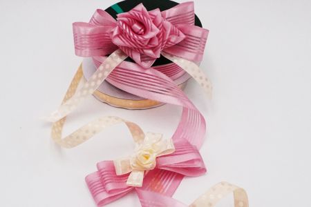Pink Wedding Sheer Ribbon Set_C1-1517